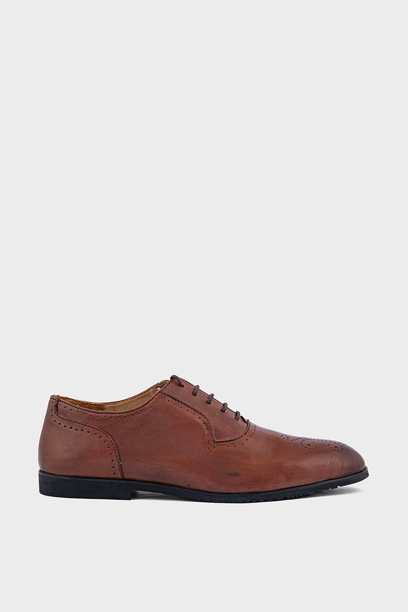 Men Formal Oxford MF8001-Brown