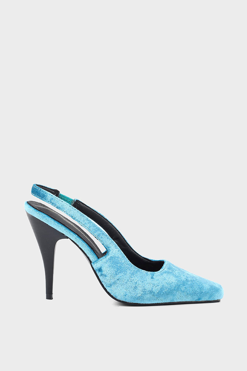 Formal Sling Back I47311-Teal Blue