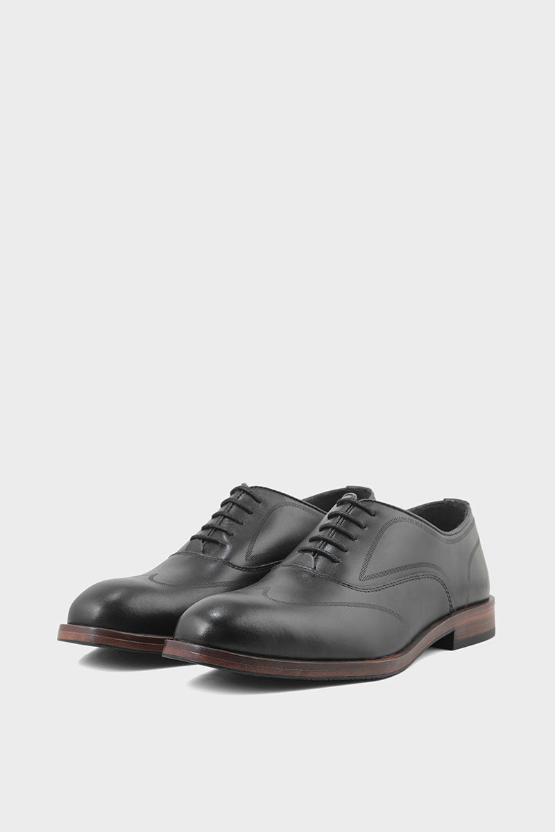 Men Formal Oxford M34065-Black