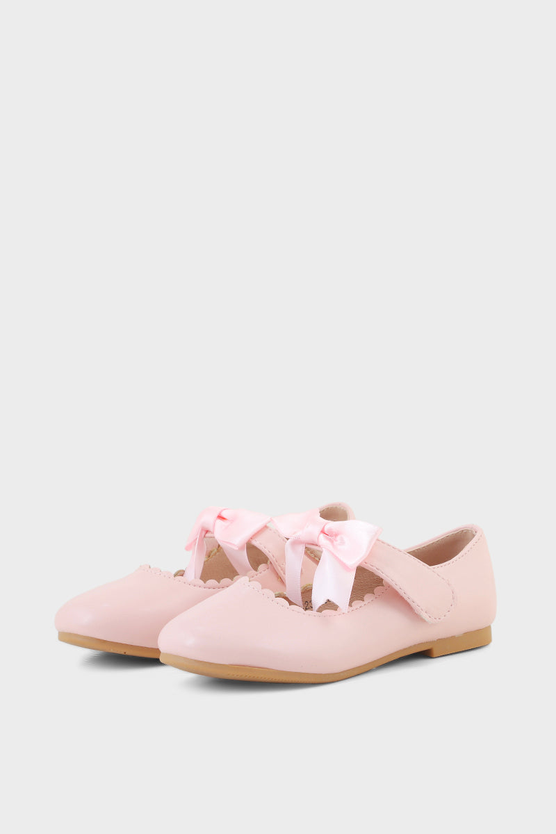 Girls Formal Pumps Q10023-Pink