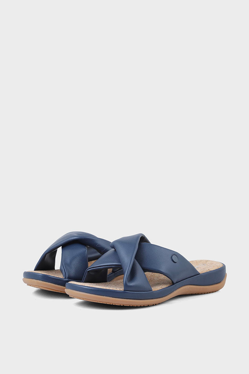 Women Comfort Slip On IK0013-Navy