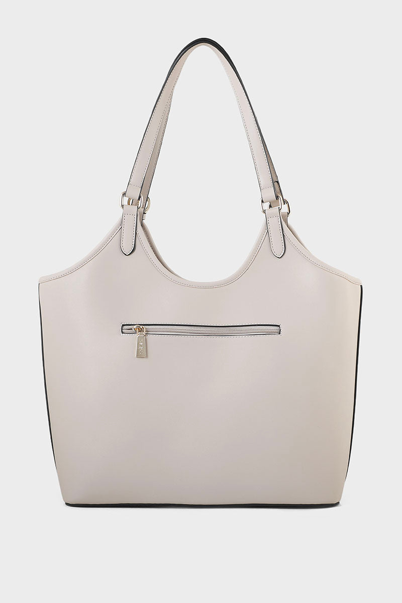 Casual Tote Hand Bags BH0018-Beige