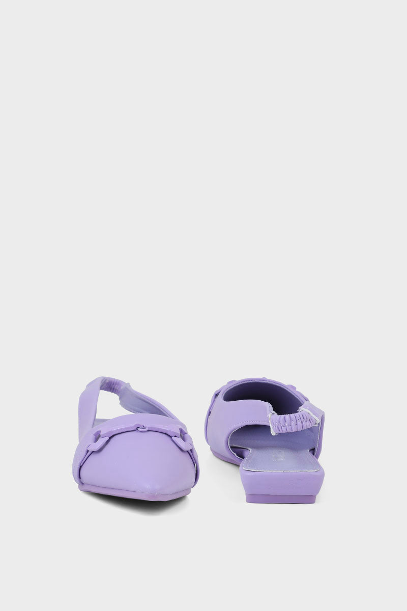 Casual Sling Back I47283-Lilac