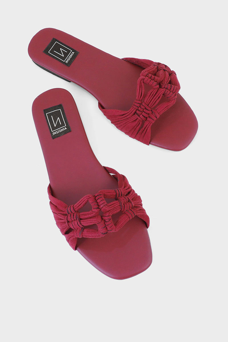 Casual Slip On IC0012-Maroon