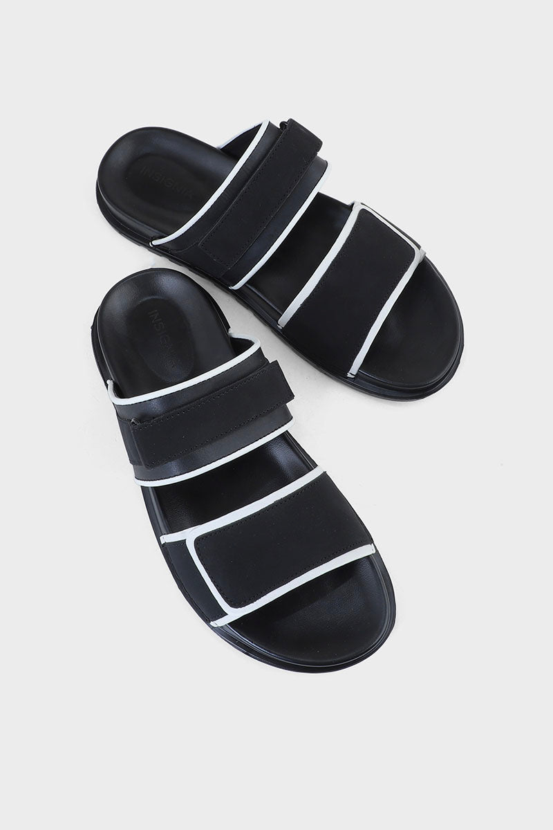 Men Casual Slipper MO3009-Black