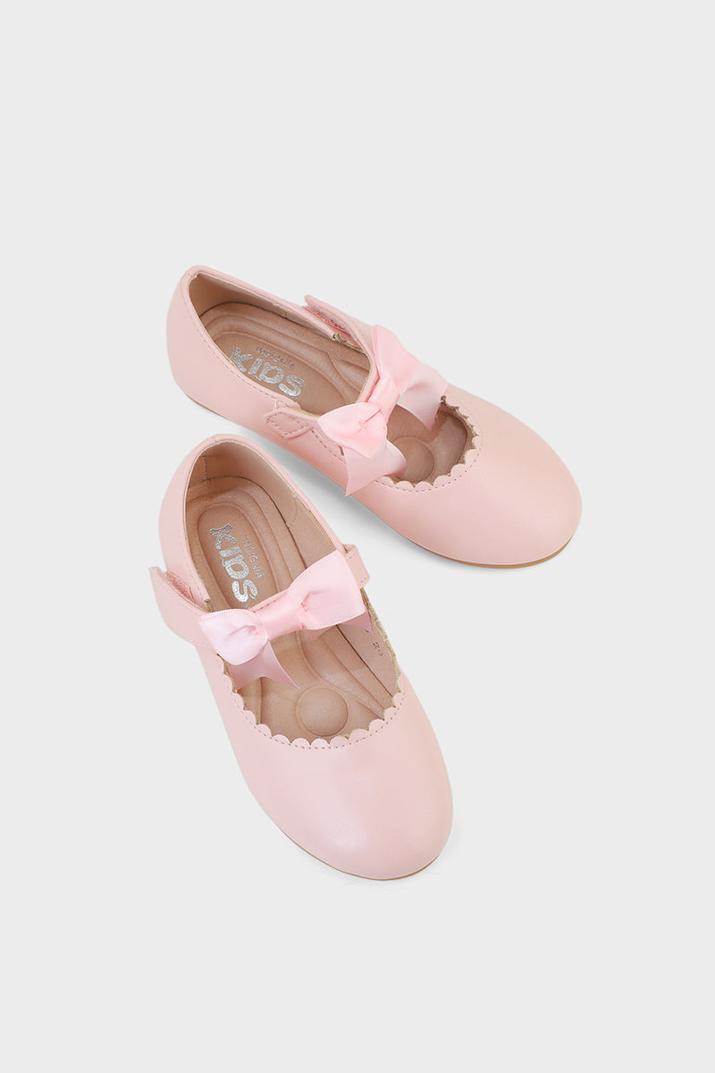 Girls Formal Pumps Q10023-Pink